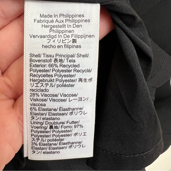 J. Crew Parc Dress Four Season Stretch Fabric in Black Size 6 NWT Mini - Picture 7 of 11